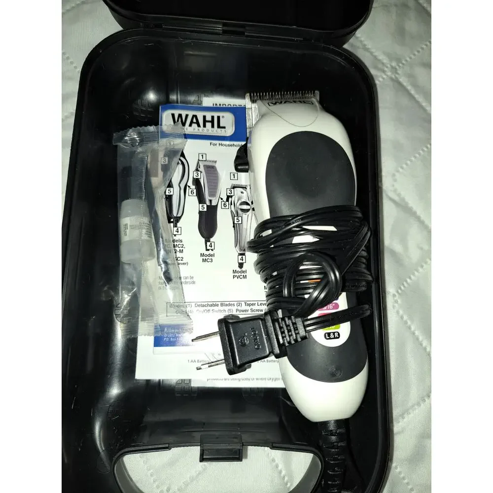 Wahl Color Pro Plus Corded Electric Hair Clipper Set